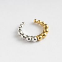 LISRIQUE/bubble バイカラーイヤーカフ